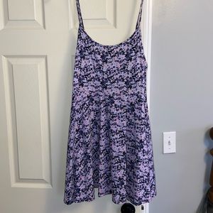 Flange floral Divided dress